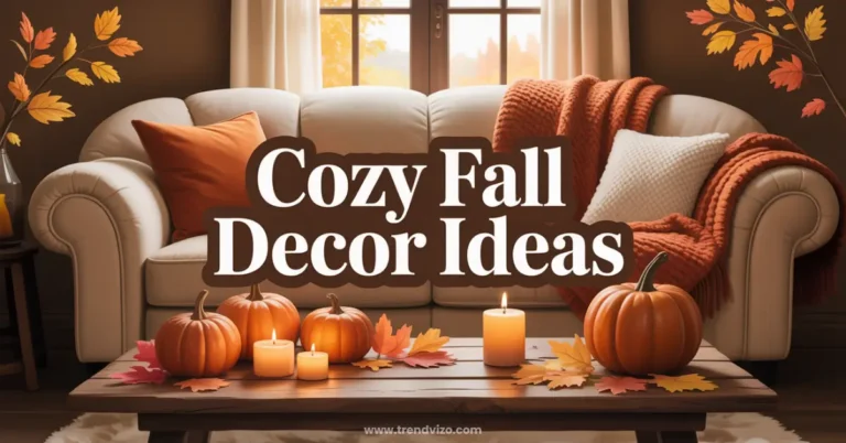20 Cozy Fall Decor Ideas to Make Your Home Feel Warm